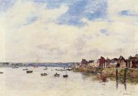 Boudin, Eugene - The Seine at Quillebeuf